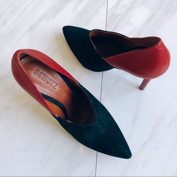 SCHUTZ Shoes - Schutz Nobuck Preto heels